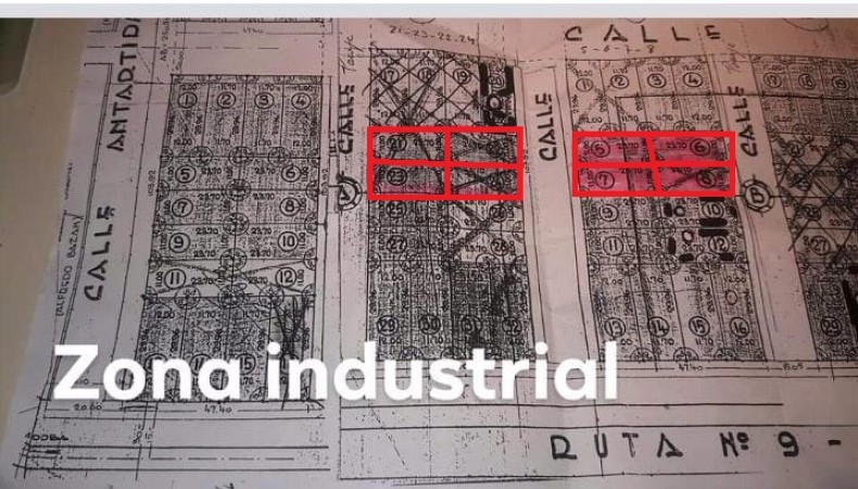 Carcaraña, Oportunidad 8 lotes en venta, Ruta 9.
