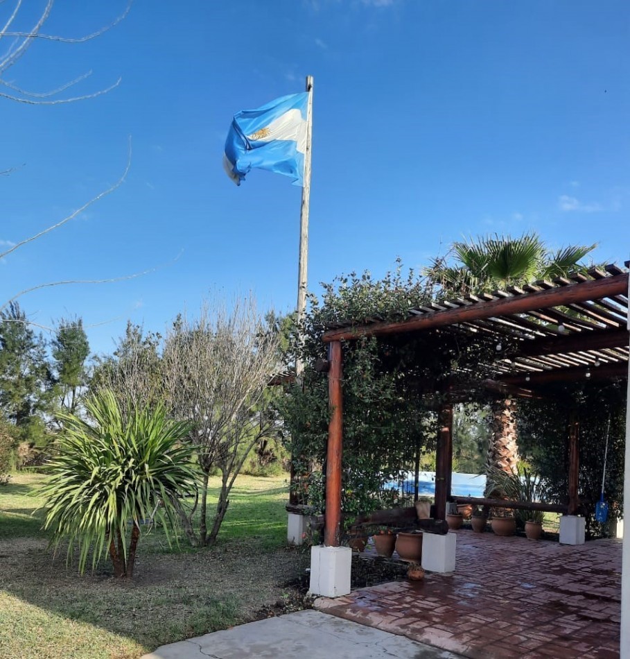 Salto Grande, casa quinta, sobre campo de 11 hectareas, 9 productivas.