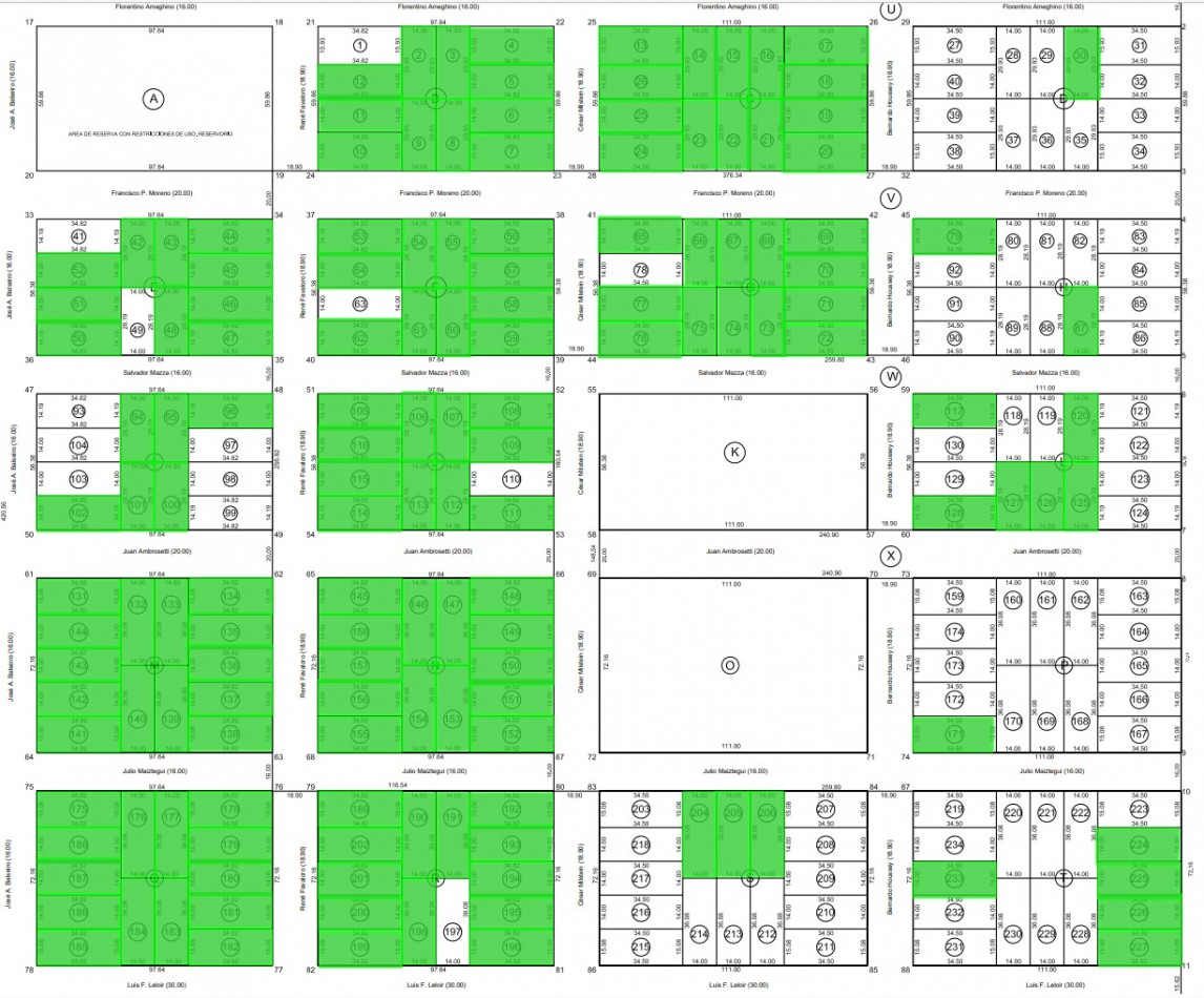 Altos de Carcaraña. Variedad de Lotes Disponibles, desde 483 m2.