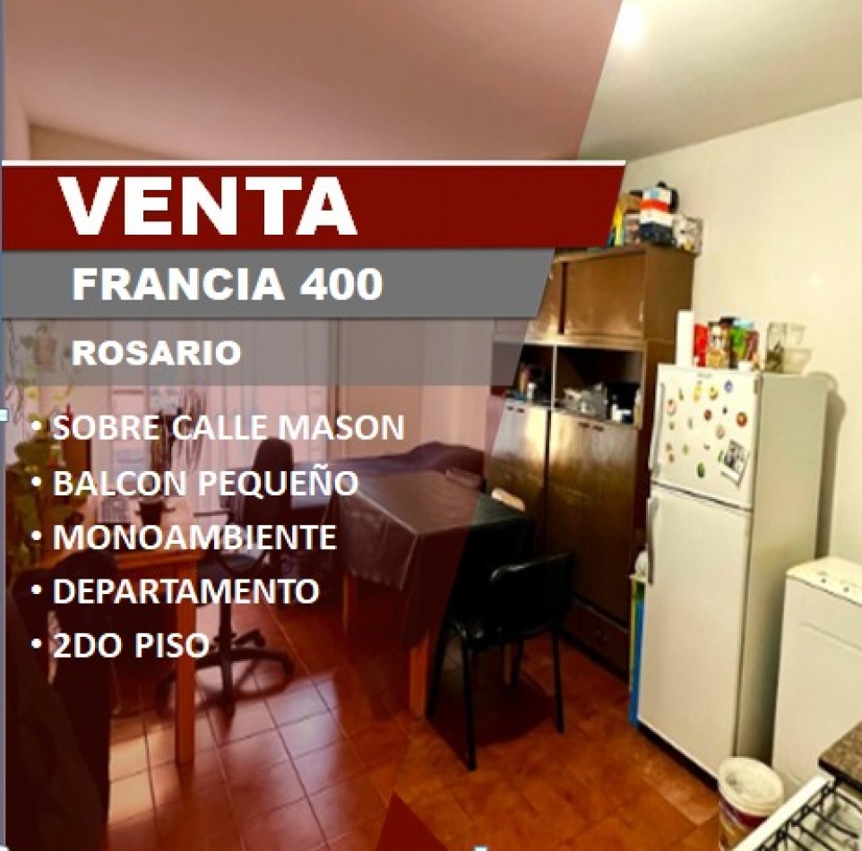 Av Francia al 400, a la venta dos departamentos ubicados en el mismo piso, excelente estado.