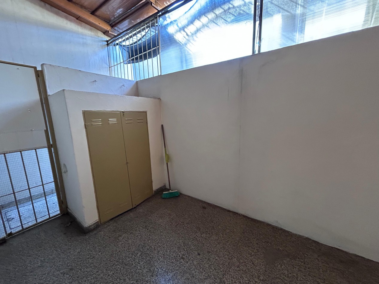 Laprida 3700, planta baja, local mas dormitorio, patio.