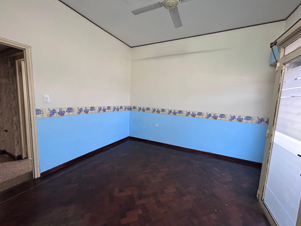 Laprida 3700, planta baja, local mas dormitorio, patio.