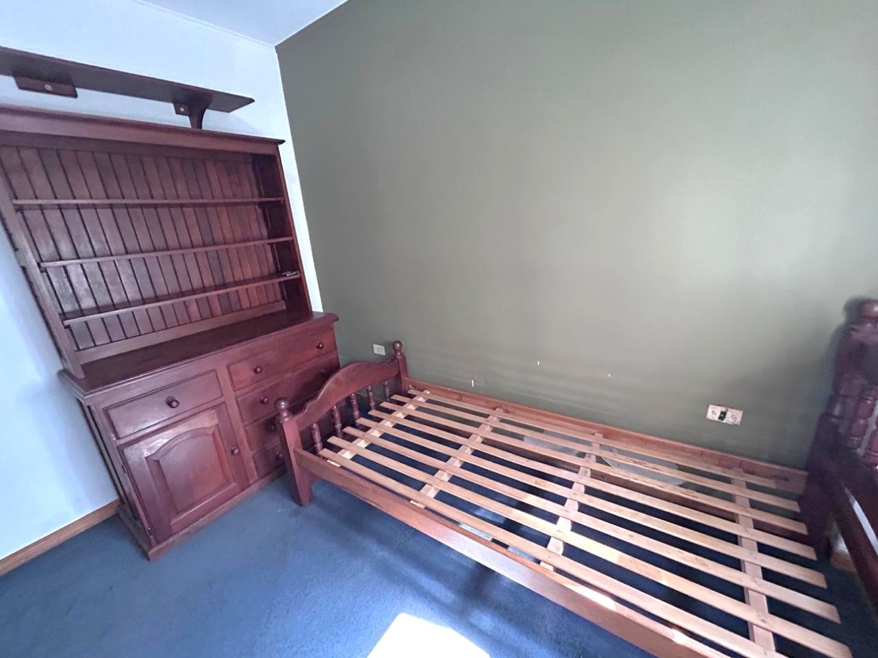 Urquiza 3500, departamento dos dormitorios, amueblado, balcon amplio, contrafrente. 