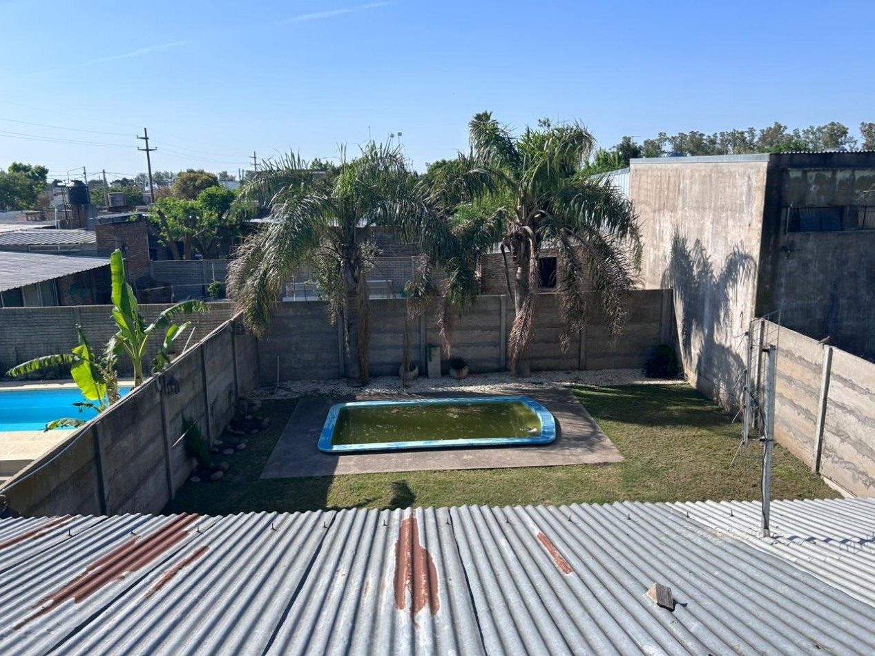 General Lagos, Sarmiento 500, dos dormitorios, patio. pileta.