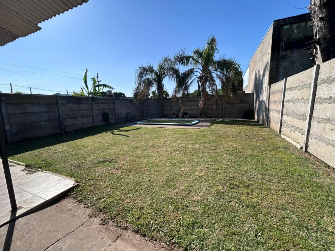 General Lagos, Sarmiento 500, dos dormitorios, patio. pileta.