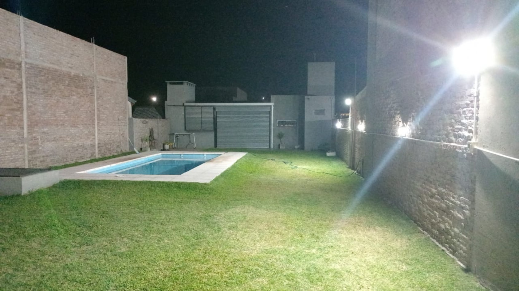 General Lagos, Propiedad un dormitorio, Quincho, Pileta, terreno de 350 m2