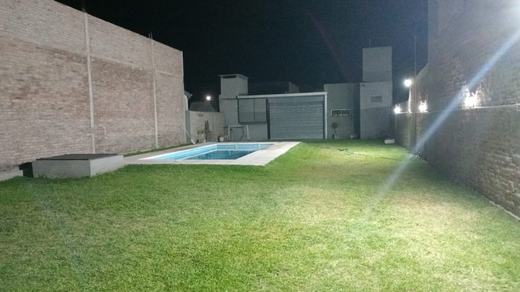 General Lagos, Propiedad un dormitorio, Quincho, Pileta, terreno de 350 m2