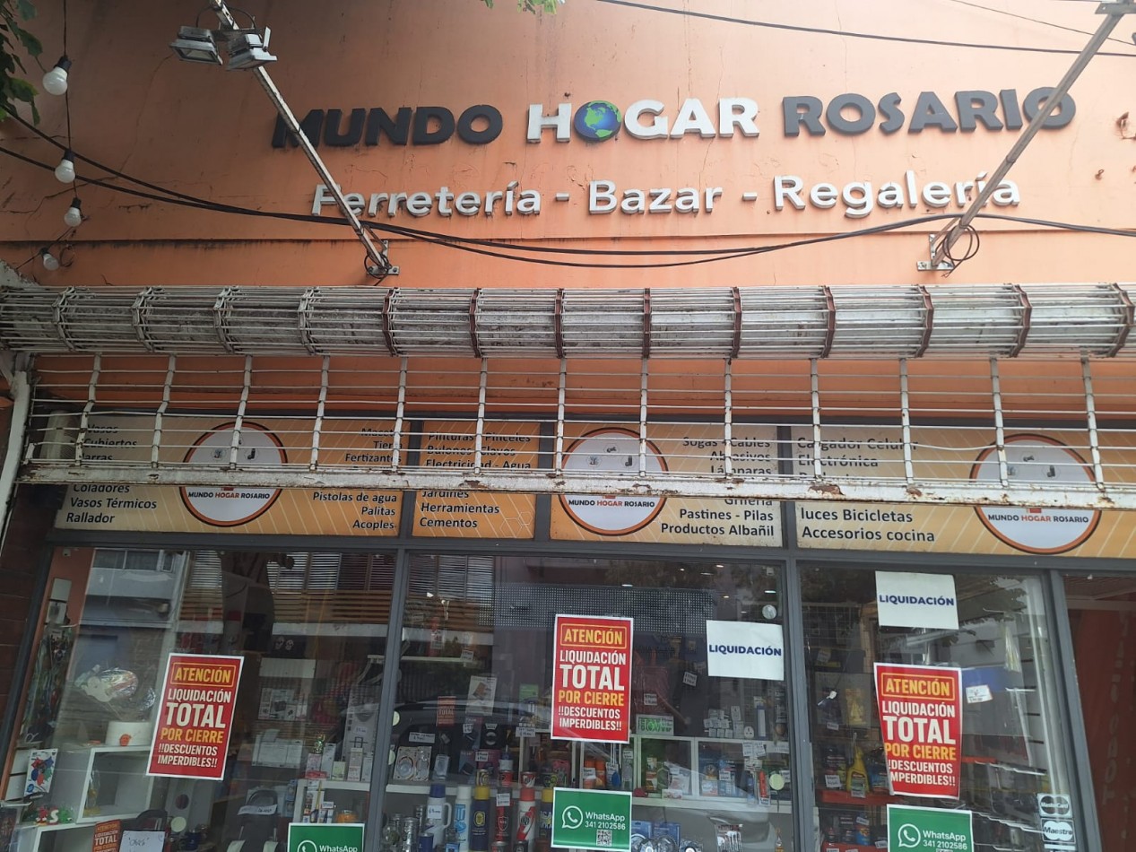 Fondo de comercio, cordoba 2400, Ferreteria y multirubro.
