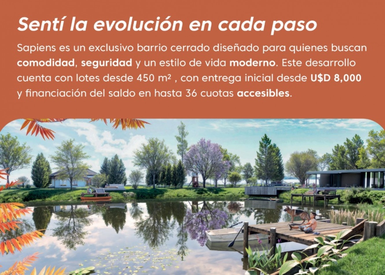 Terrenos en Venta en Sapiens · Barrio Cerrado en Alvarez