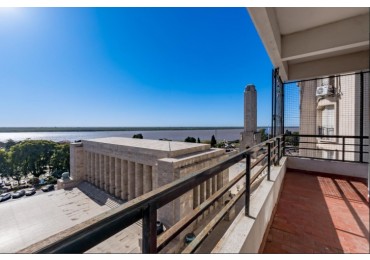 Cordoba 600, Departamento de 4 dormitorios, vista al monumento de la bandera y rio, excelente zona.